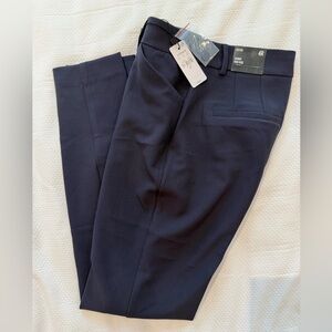 NWT Express Editor Women's Skinny High Rise Pants - Navy Blue